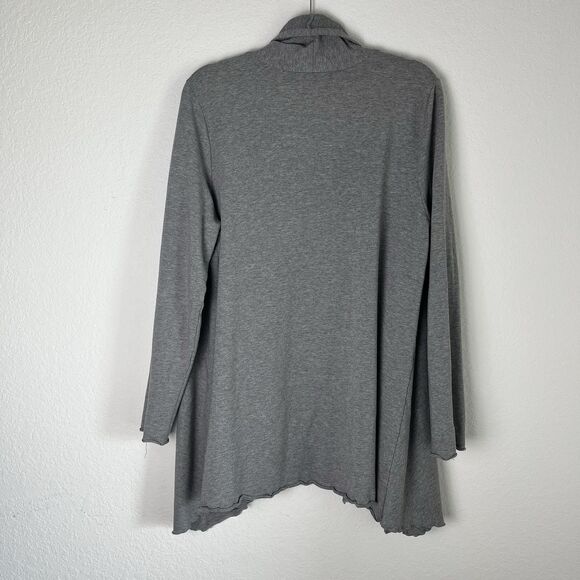 Pure Jill Cardigan Gray open front XL 227 - Picture 4 of 4